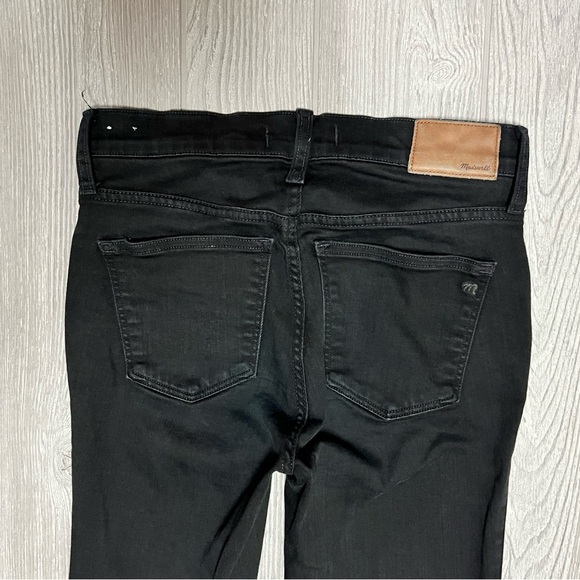Madewell 9” High Rise Skinny Black Jeans Size 26 - Picture 5 of 10